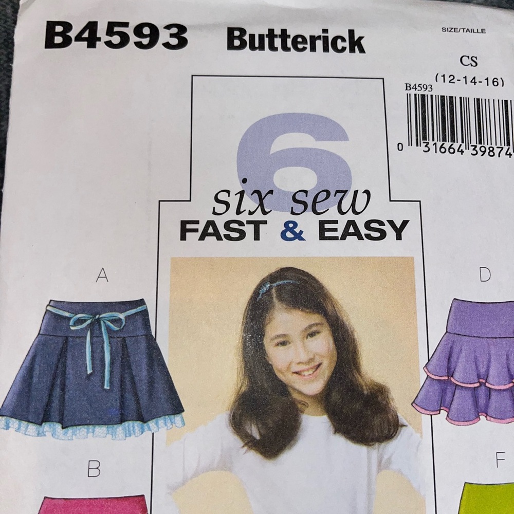Butterick B 4593 Pattern - Picture 2 of 6